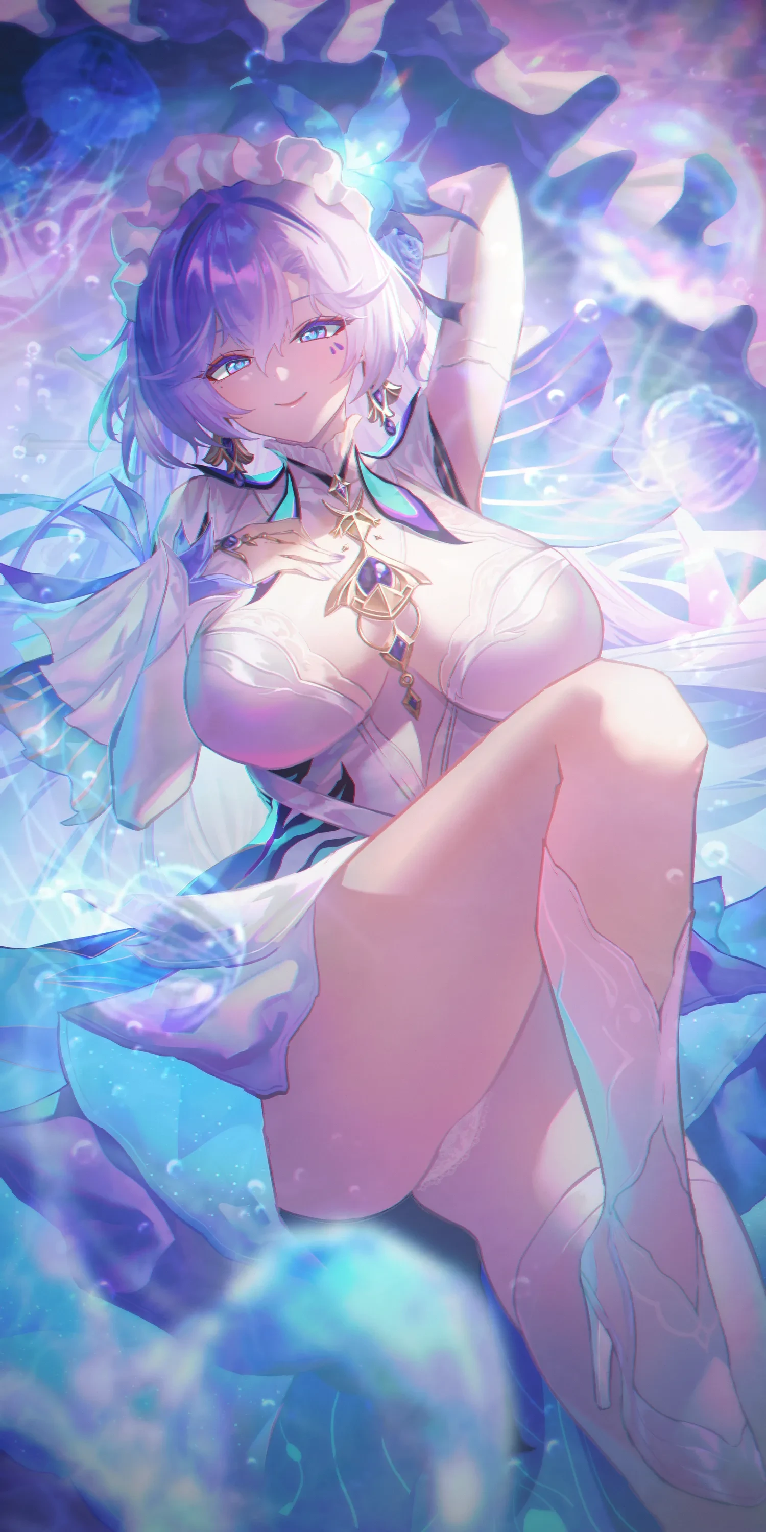 yande.re 1224813 7_n cantarella heels no_bra pantsu skirt_lift thighhighs thong .webp